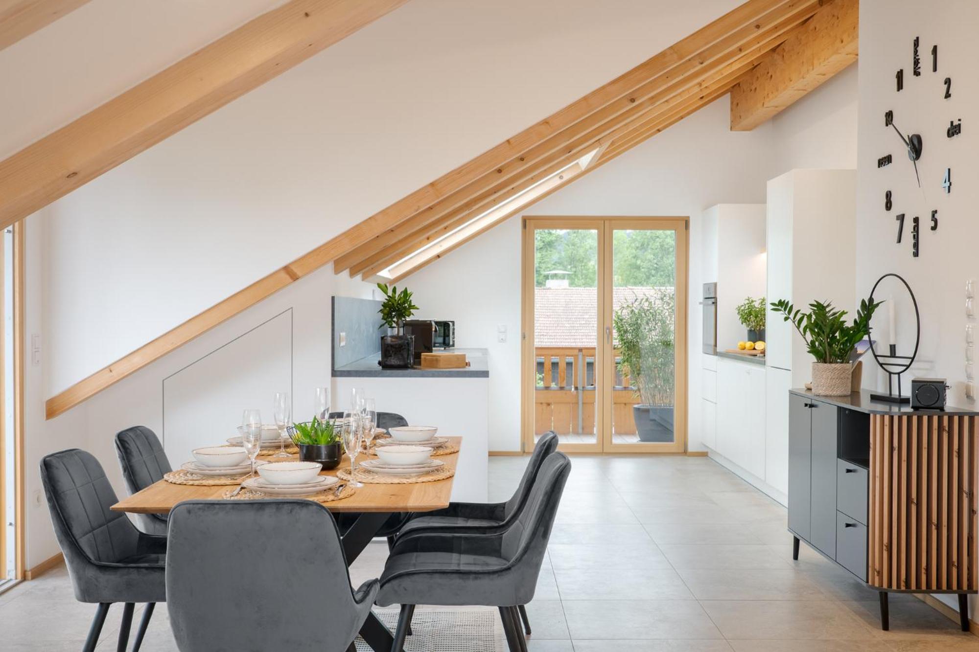 Fenjoy: Ferienapartment Mit Bergblick / Balkon / Bbq Bernau am Chiemsee Kültér fotó